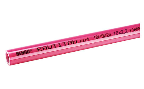 Rehau Rautitan pink (10 м) 16х2,2 мм труба из сшитого полиэтилена