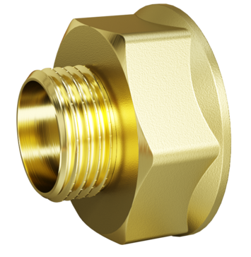 LD Pride Переход DN50х32 (2"ВР х 1 1/4"НР) латунь