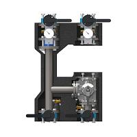 Elsen Насосная группа DN 50, фланцевая, без насоса, со смесителем, без сервопривода
