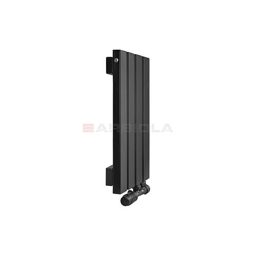 Arbiola Liner V 600-36-02 секции черный вертикальный радиатор c нижним подключением