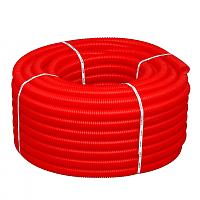 ELSEN Гофротруба, FlexLight, Ø 25, наружный Ø 35, красная, бухта 30 м