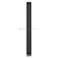 Arbiola Liner V 2200-36-03 секции черный вертикальный радиатор c нижним подключением
