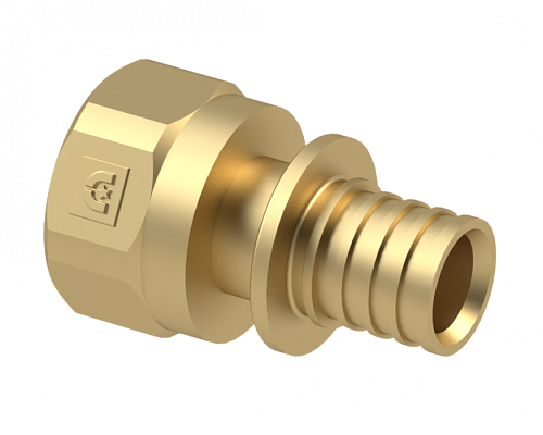 SPL Муфта переходная ВР 25х1 для труб из сшитого полиэтилена