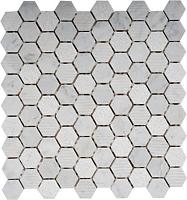 Primacolore, Marmo, Мозаика MN152HXB Primacolore 32x32 hexagon/300х300 (11pcs) - 0.99