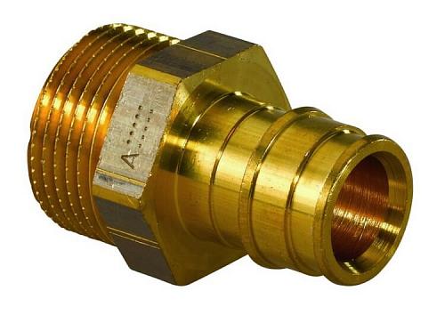 Штуцер Uponor Q&E 25-1 латунный с наружной резьбой
