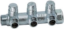 Far Запорн. коллект. 3/4" (ВР-НР) с 3 отв. 1/2" НР. Трубная резьба евроконус. Far Запорн. коллект. 3/4" (ВР-НР) с 3 отв. 1/2" НР. Трубная резьба евроконус.