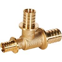 ROMMER Тройник переходной 25x20x16 для труб из сшитого полиэтилена осевой