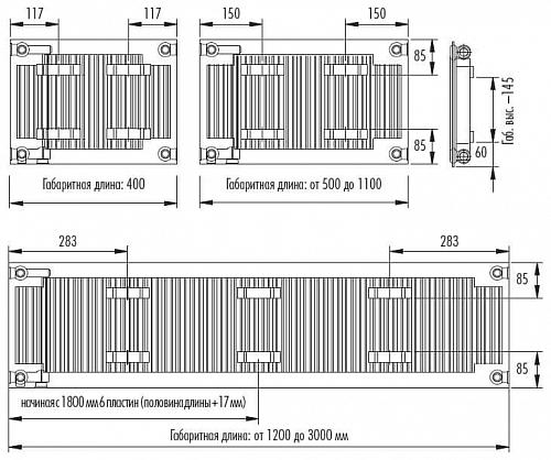 STELRAD Compact 11  600х500 Стальные панельные радиаторы с боковым подключением