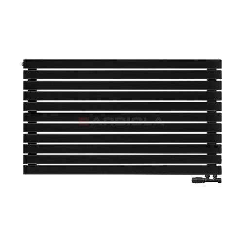 Arbiola Gorizont Liner V 1200-36-11 секции черный горизонтальный радиатор c нижним подключением