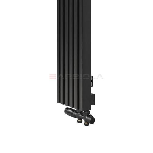 Arbiola Compact V 2500-63-02 секции черный вертикальный радиатор c нижним подключением
