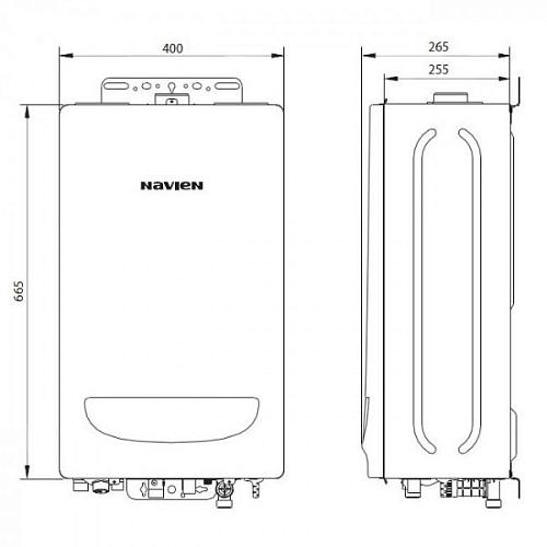 Navien Deluxe C -24k COAX настенный газовый котел