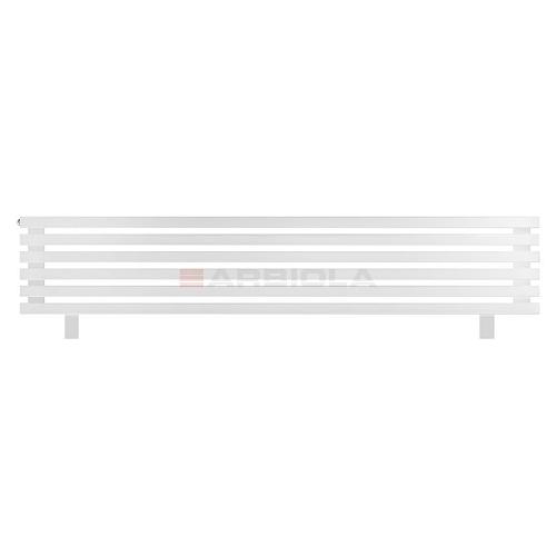 Arbiola Gorizont Ritmo HZ 1750-40-06 секций белый горизонтальный  радиатор c боковым подключением (на ножках)