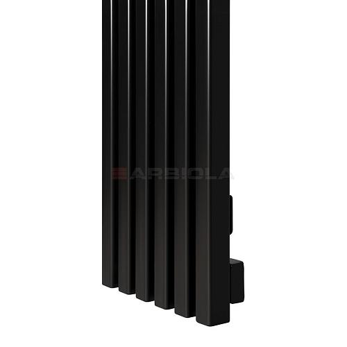 Arbiola Ritmo H 1250-40-06 секции черный вертикальный радиатор c боковым подключением