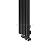 Arbiola Compact V 1250-63-10 секции черный вертикальный радиатор c нижним подключением