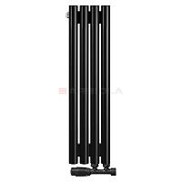 Arbiola Iris 42 V 700-42-04 секции черный вертикальный радиатор c нижним подключением