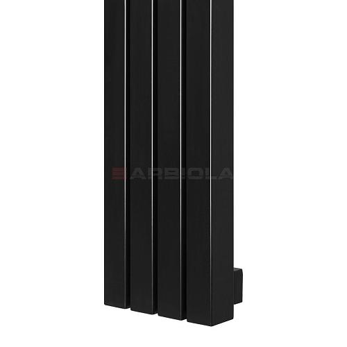 Arbiola Mono H 750-60-22 секции черный вертикальный радиатор c боковым подключением
