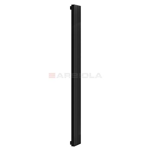 Arbiola Mono H 2200-60-06 секции черный вертикальный радиатор c боковым подключением
