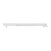 Arbiola Gorizont Liner VZ 2500-36-02 секции белый горизонтальный радиатор c нижним подключением с ножками