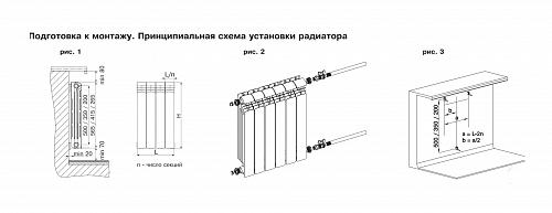 Rifar Alum 350 13 секции алюминиевый секционный радиатор