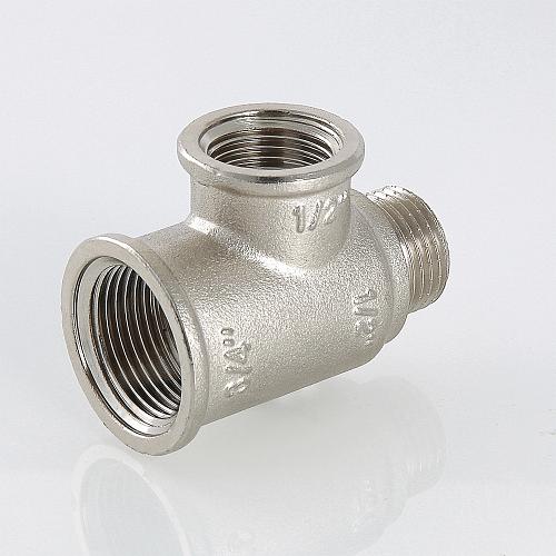 Valtec 1/2" х 3/4" х 3/4" Тройник переходной наружная-внутренняя-внутренняя резьба