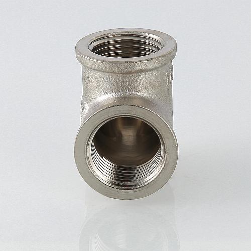 Valtec 1/2" Угольник угловой латунный никелированный