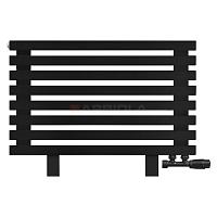 Arbiola Gorizont Ritmo VZ 750-40-08 секций чёрный горизонтальный  радиатор c нижним подключением (на ножках)