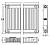 Kermi FKO 11  900х800 панельный радиатор с боковым подключением