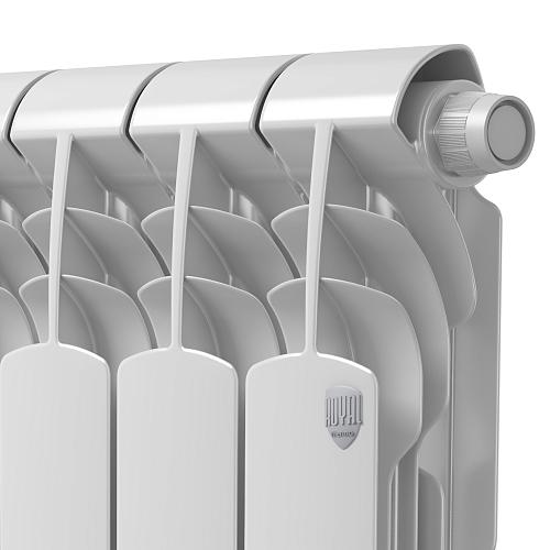 Royal Thermo Vittoria 350 VDR / 8 секции Биметаллический радиатор с нижним правым подключением