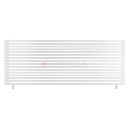Arbiola Gorizont Ritmo HZ 2500-40-16 секций белый горизонтальный  радиатор c боковым подключением (на ножках)