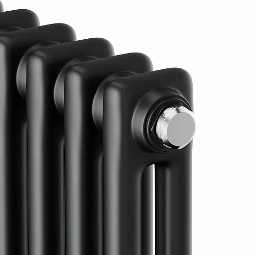 Royal Thermo INSIGNIA C2180 - 08 секций RAL9005m Дизайн-радиатор  (черный) с боковым подключением
