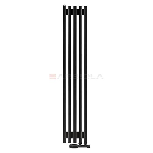 Arbiola Compact V 1000-63-05 секции черный вертикальный радиатор c нижним подключением