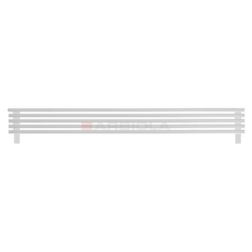 Arbiola Gorizont Compact HZ 2200-63-05 секции белый горизонтальный радиатор c боковым подключением с ножками