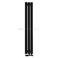 Arbiola Liner V 1200-36-03 секции черный вертикальный радиатор c нижним подключением