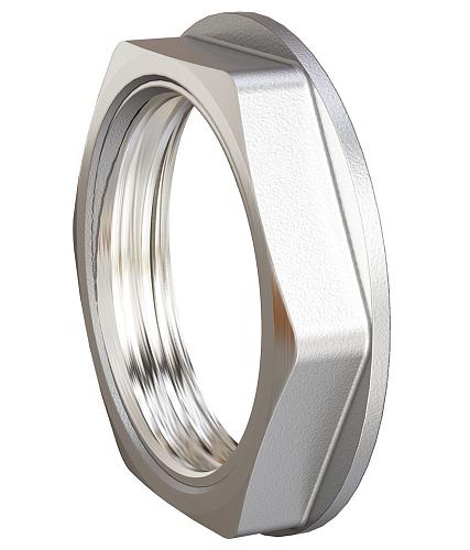 LD Pride Контргайка DN25 (1") латунь никель