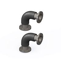 Elsen Угловое соединение для коллекторов DN 100