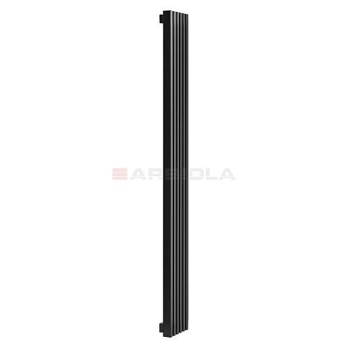 Arbiola Compact H 2000-63-10 секции черный вертикальный радиатор c боковым подключением