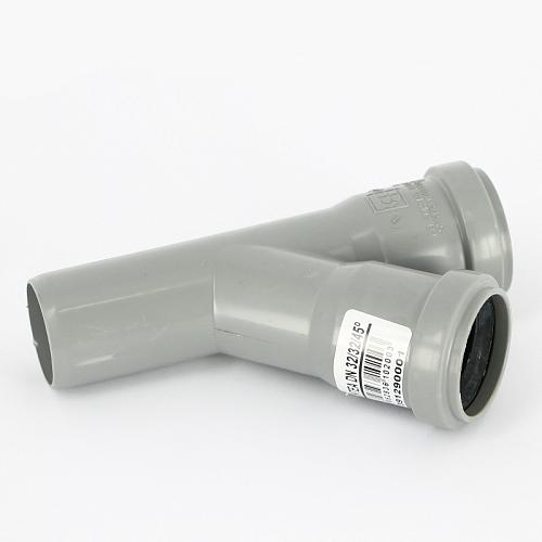 Ostendorf Тройник 50 х 40 х 45° HTEA канализационный
