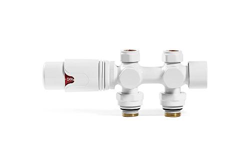 Arbiola SMART DUO 1/2 M30x1,5 (Белый)  Узел нижнего подключения универсальный с термоголовкой