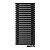 Arbiola Gorizont Iris V 500-42-21 секции черный горизонтальный радиатор c нижним подключением