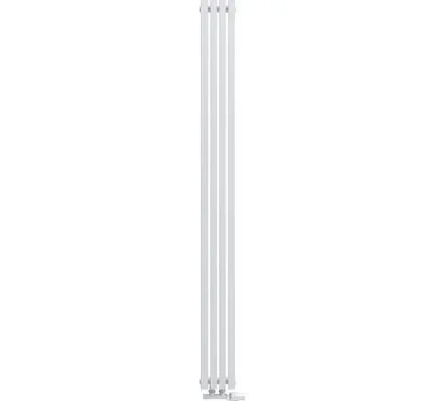 КЗТО QUADRUM 30 V 1-1750-4 R RAL1T104S9016 Радиатор (белый муар) с нижним подключением