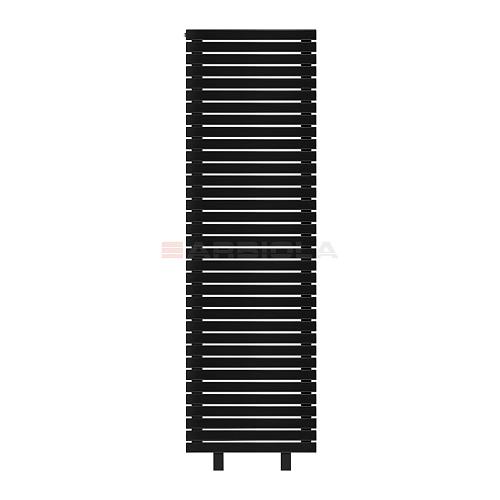 Arbiola Gorizont Liner HZ 700-36-35 секции черный горизонтальный радиатор c боковым подключением с ножками