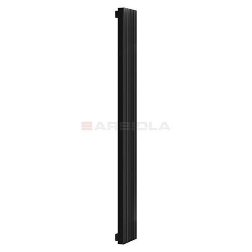 Arbiola Mono H 1500-60-15 секции черный вертикальный радиатор c боковым подключением