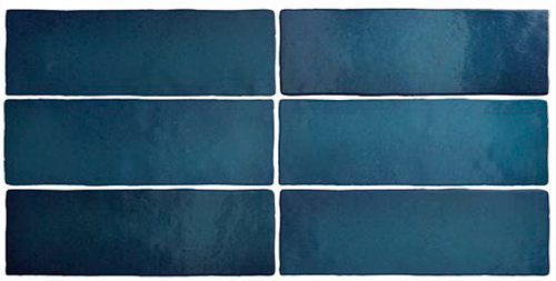 Equipe Magma Sea Blue 6,5x20 см Настенная плитка