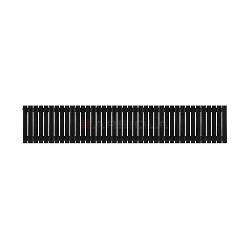 Arbiola Liner H 600-36-39 секции черный вертикальный радиатор c боковым подключением