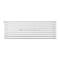 Arbiola Gorizont Iris H 1500-42-09 секции белый горизонтальный радиатор c боковым подключением