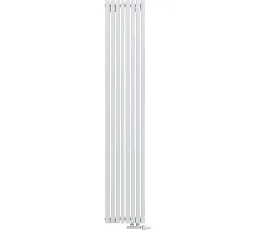 КЗТО QUADRUM 30 V 1-1750-10 R RAL1T104S9016 Радиатор (белый муар) с нижним подключением