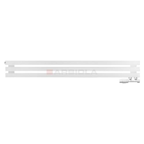 Arbiola Ritmo Gorizont V 1200-40-03 секции белый горизонтальный радиатор c нижним подключением