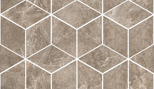 Versace Marble Mos.T3-3D Grigio 17x29,1 см Настенная плитка