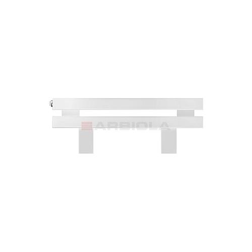 Arbiola Gorizont Ritmo HZ 500-40-02 секции белый горизонтальный  радиатор c боковым подключением (на ножках)