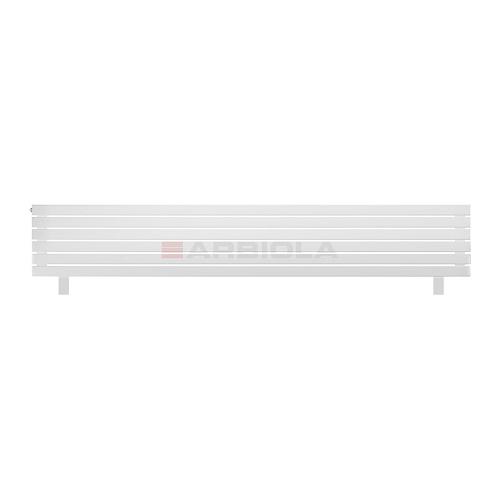 Arbiola Gorizont Liner HZ 2500-36-06 секции белый горизонтальный радиатор c боковым подключением с ножками